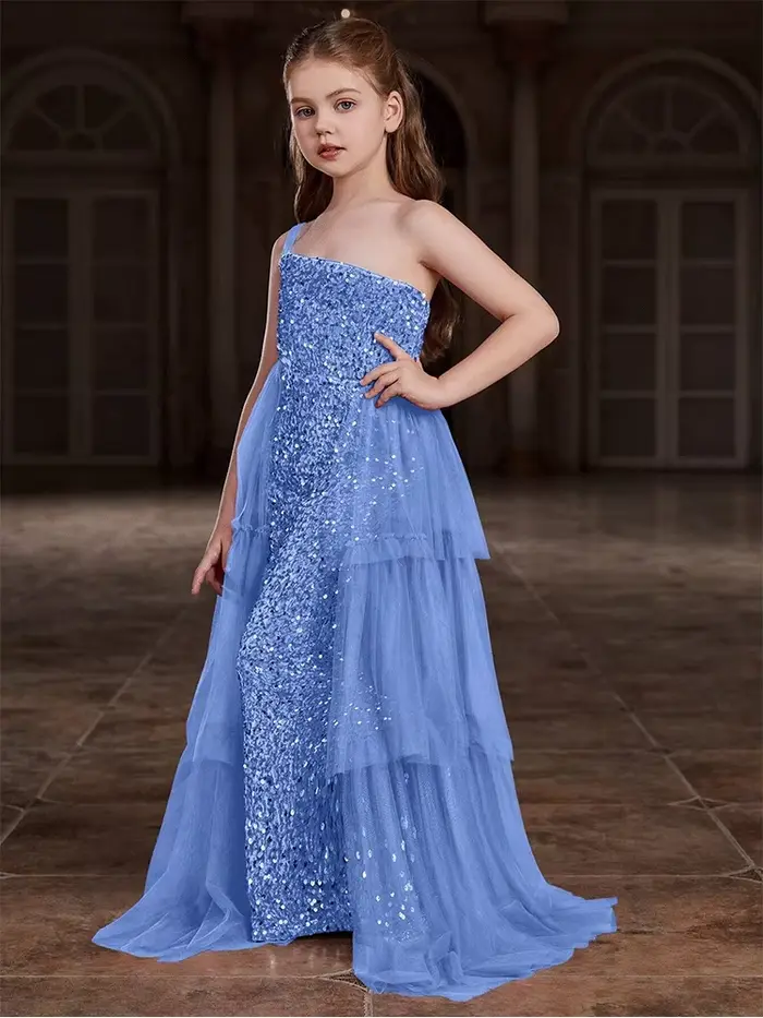 Robe de soirée de fête d'anniversaire pour filles