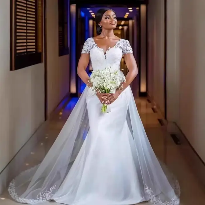 Robe de mariée en Satin