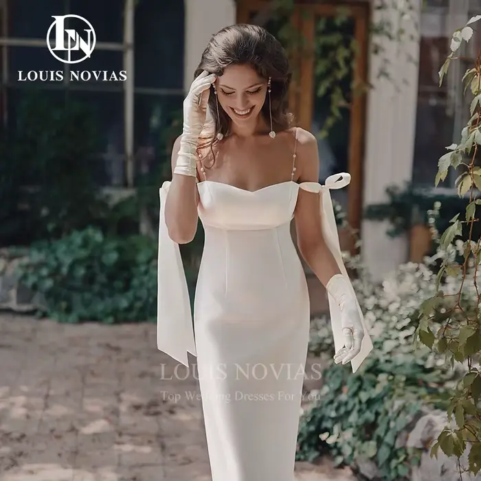 Modis-Robes de mariée fourreau pour femmes