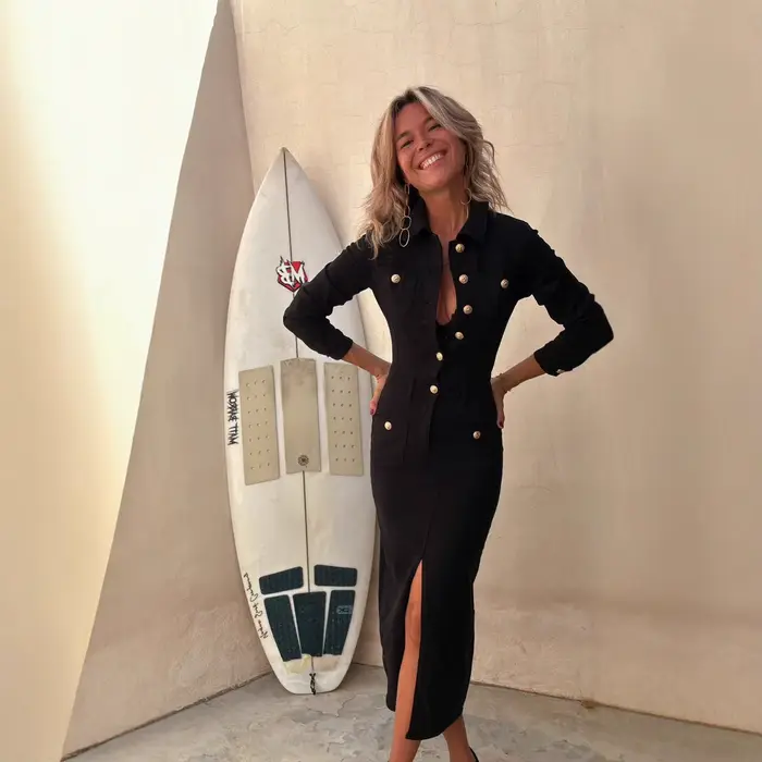 Robes en jean mi-longues pour femmes