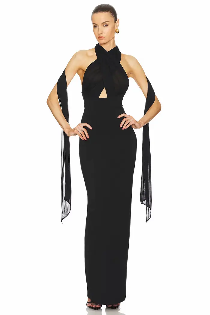 Robe longue élégante Kendny pour femmes