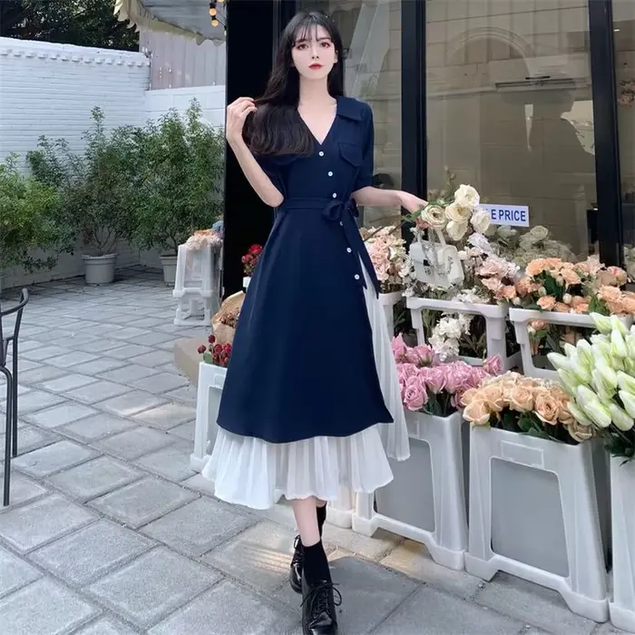 Robe chemise décontractée vintage élégante pour femmes hiver mode coréenne sexy longue maxi occassions spéciales