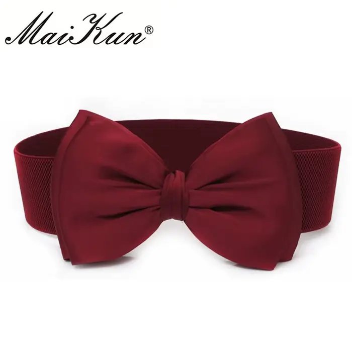 Élastique Bowknot Robes De Mariée Ceintures pour Femme Designer