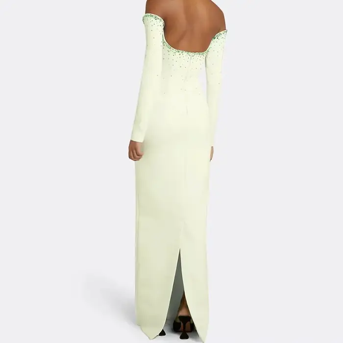 Robe de soirée droite pour femmes