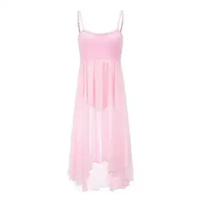 Robe noire en mousseline de soie pour femmes