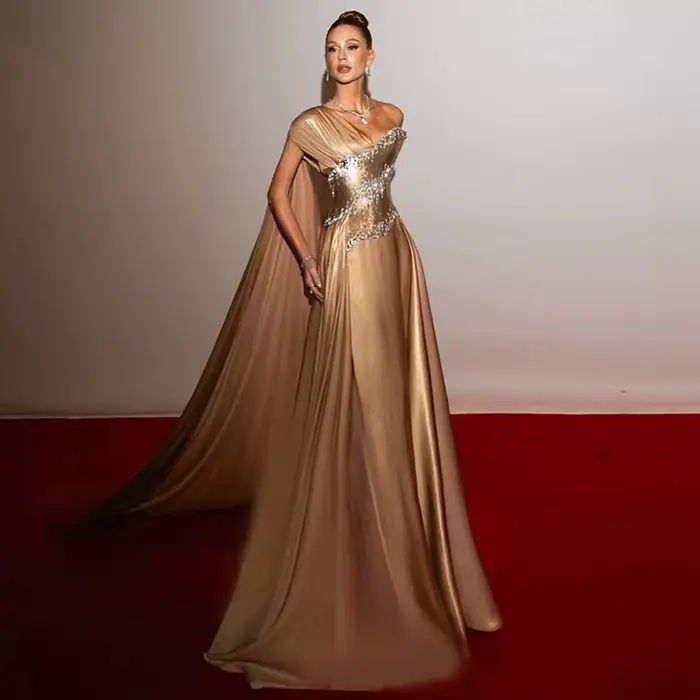 Robe de soirée sirène de luxe