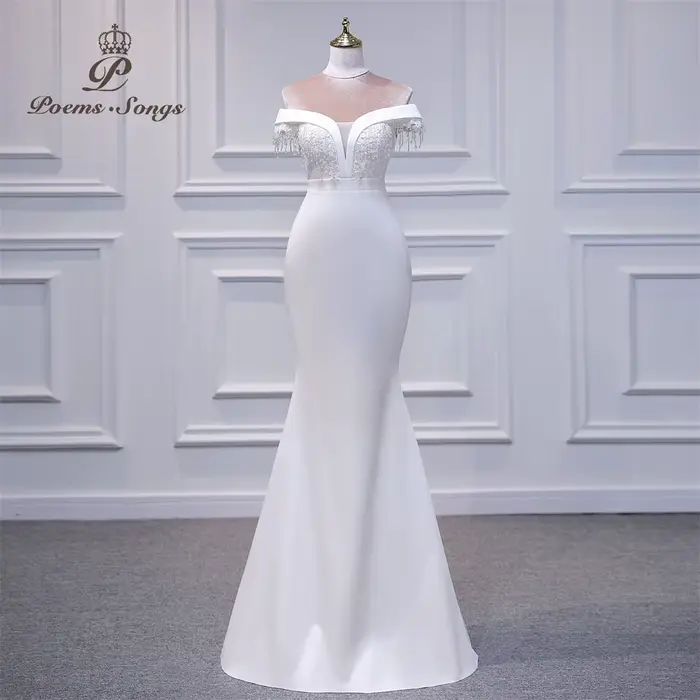 Robe élégante femmes pour la fête de mariage 2022 dentelle fleurs