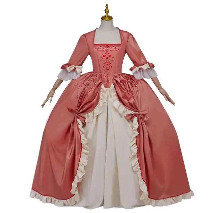 Robe de Rhvictorienne rose Renaissance