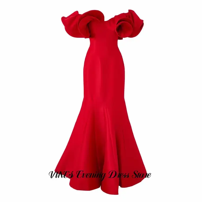 VINES Robes de bal rouges