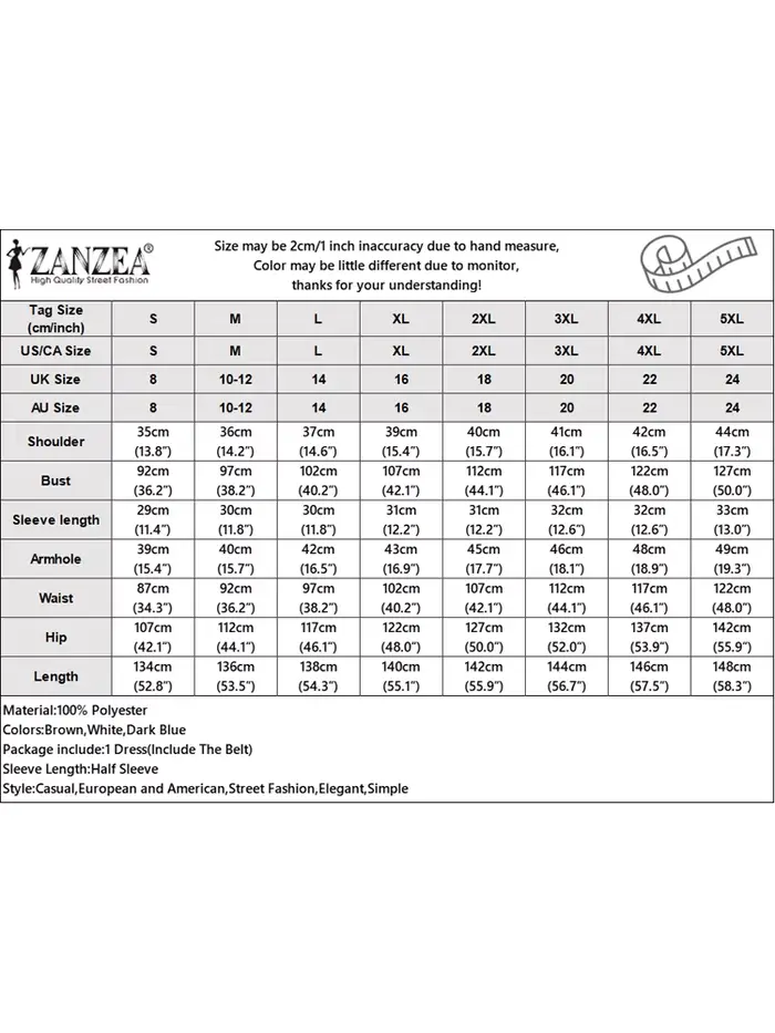 ZANZEA élégant Robe longue de soirée avec ceinture 2025 été femmes solide à manches courtes Maxi robes mode mariage