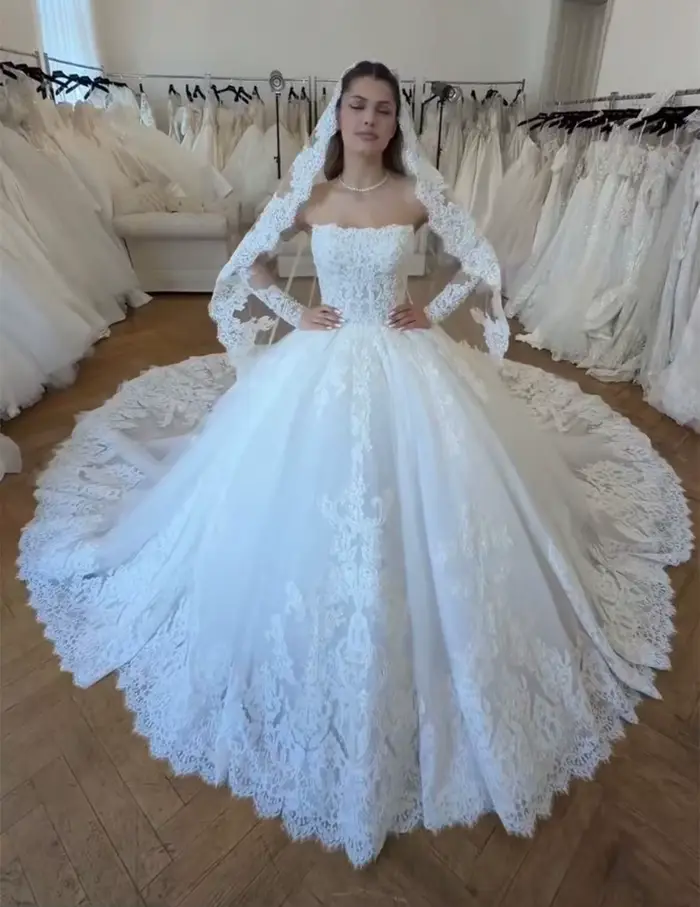 Robes de mariée de luxe pour femmes