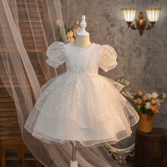 Nouvelle robe de mariée tutu rose