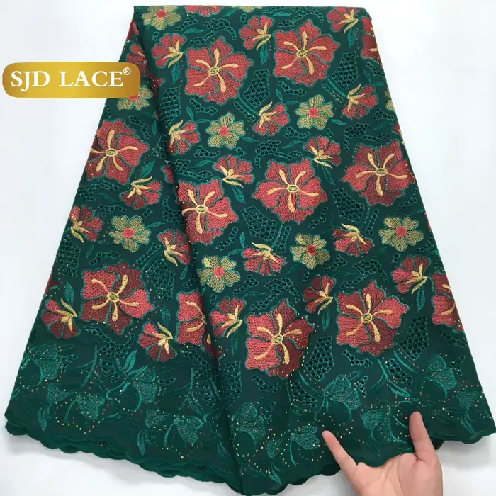 Robe de mariée en dentelle suisse et tissu de coton africain croix pour femmes occasions spéciales mariage robe de cérémonie élégante à offrir