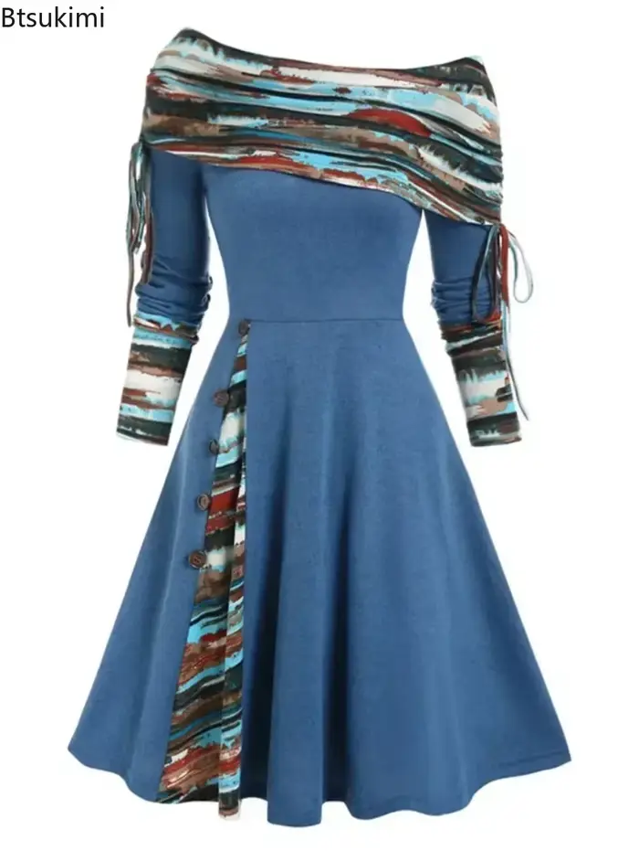 Robe longue décontractée pour femmes