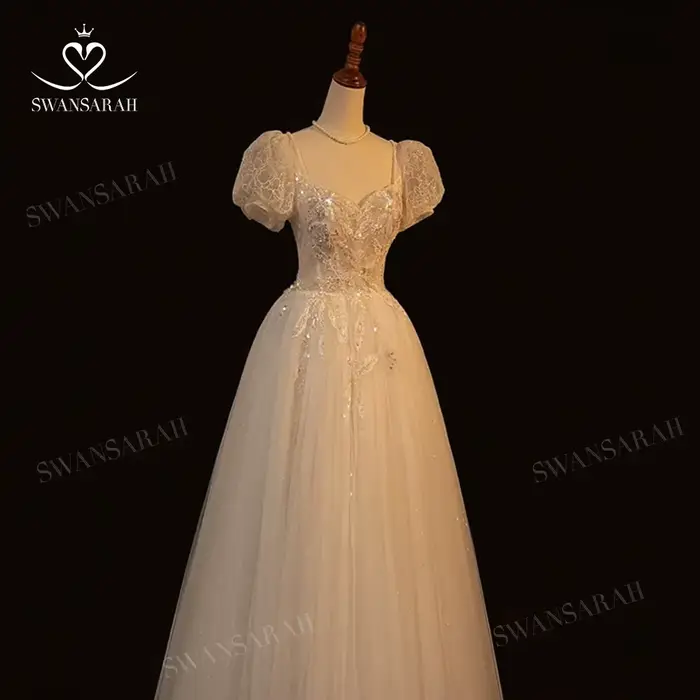 Robe de mariée A-Line personnalisée