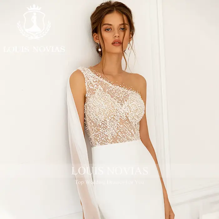 Modiis-Robes de mariée style sirène pour femmes