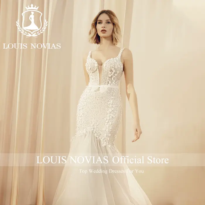 Modis-Robe de mariée sirène sexy