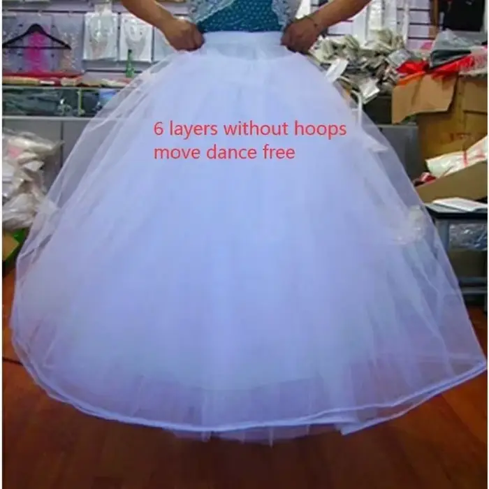 Jupon en tulle et crinoline moelleux à 4