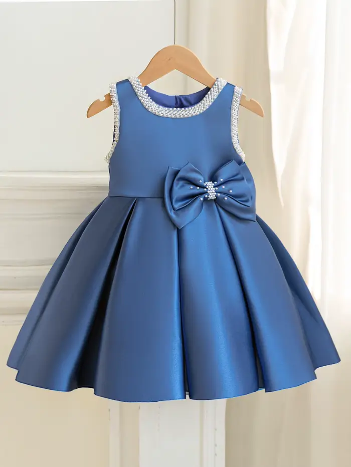 Robe de soirée pour filles sans manches verte style princesse adaptée au mariage à fleurs pour fête d'anniversaire tenue de soirée