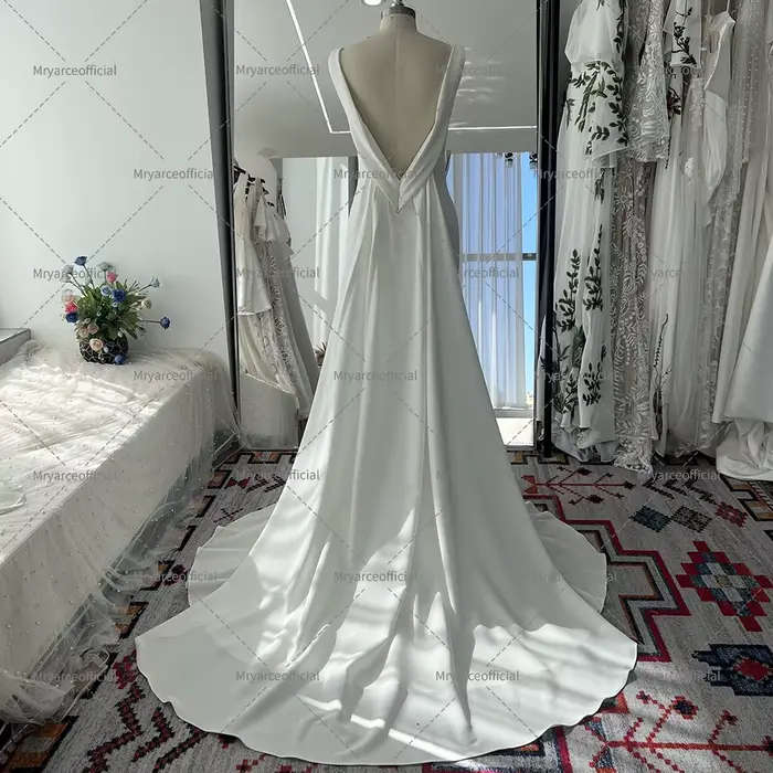 Robes de mariée minimalistes Mryarce