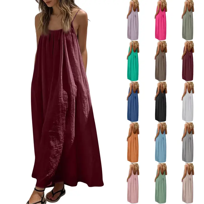 Robes Camisoles Dos Nu