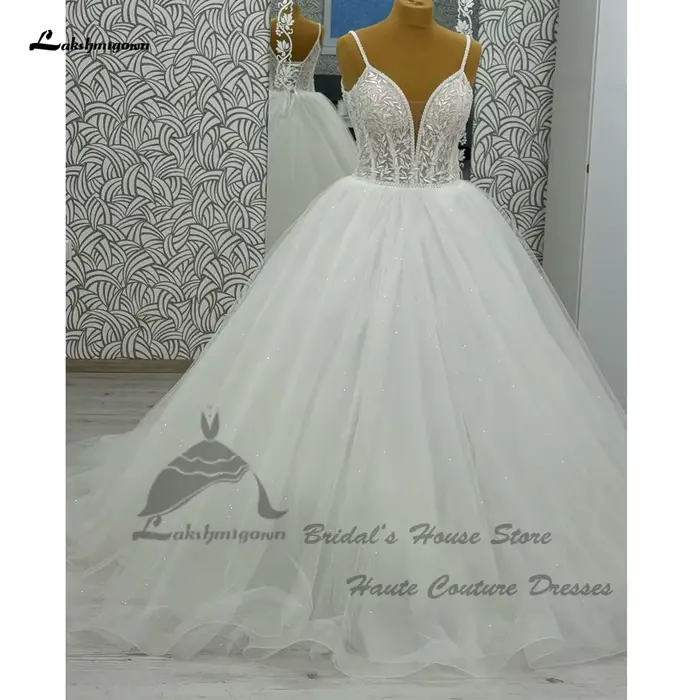 Yanshmigown-Robe de mariée de plage scintillante de Rotterdam Kly, robe de patients Boho personnalis