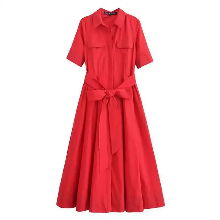Robe à effet amincissant pour femmes