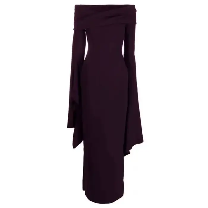 Robe de soirée haut de gamme et élégante pour l'automne et l'hiver 2026