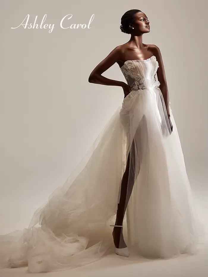 Ashley Carol Boho robe De mariée rêveur bretelles robes