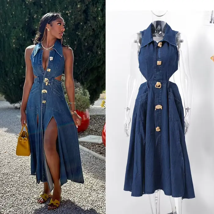 Robe en jean pour femmes
