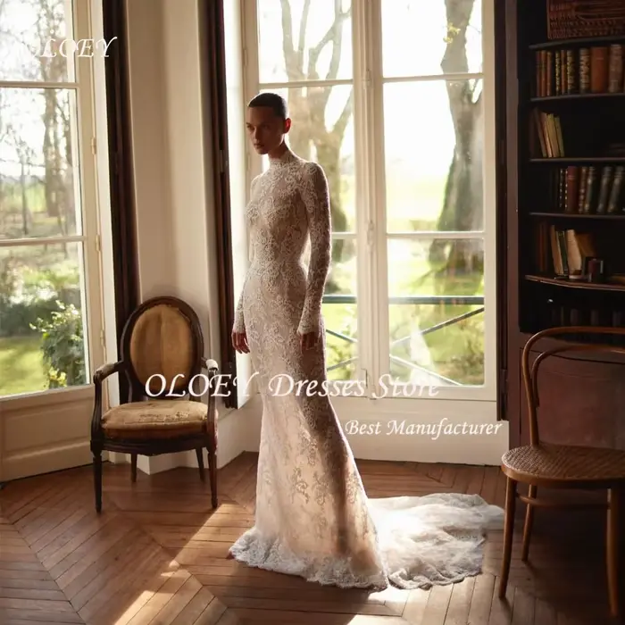Robes de mariée sirène personnalisées OLOEY
