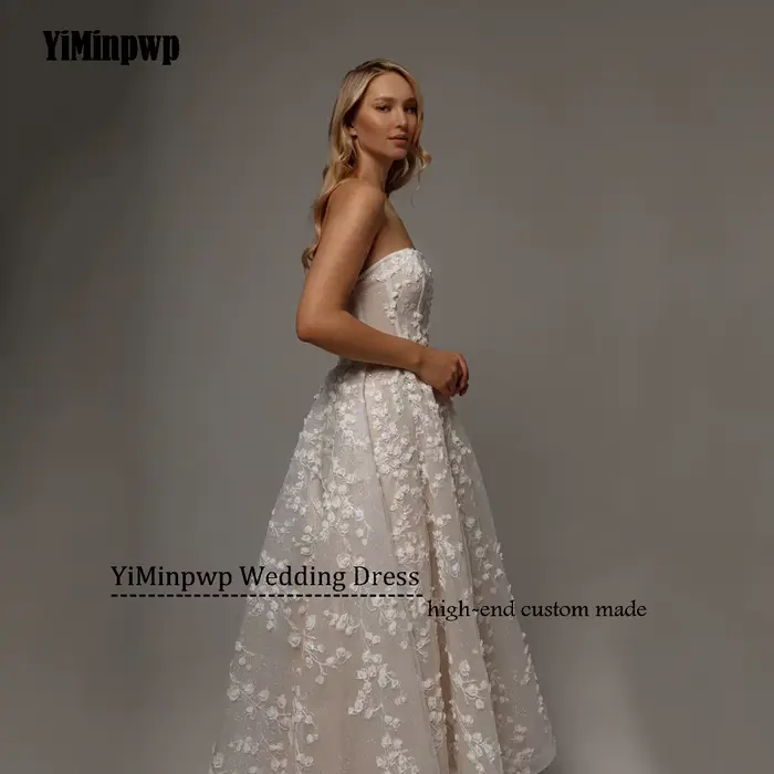 Robes de mariée trapèze brillantes