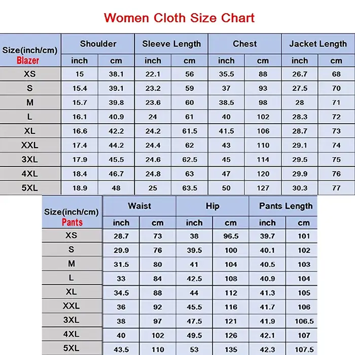 Costumes modernes pour femmes