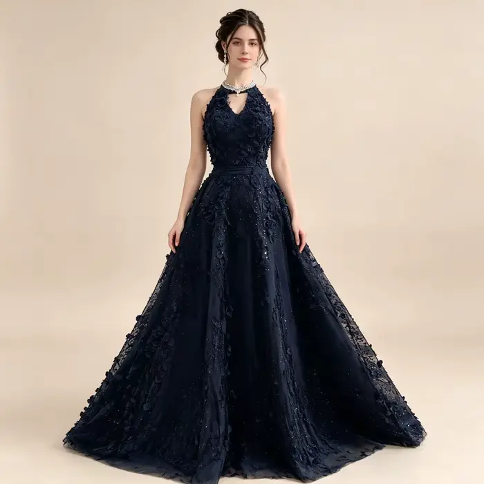 Robe de Soirée de Luxe pour Femme 2026 – Élégante Robe de Cocktail pour Occasions Spéciales, Mariage