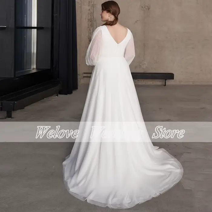 Robes de mariée de plage en Tulle pour mariée