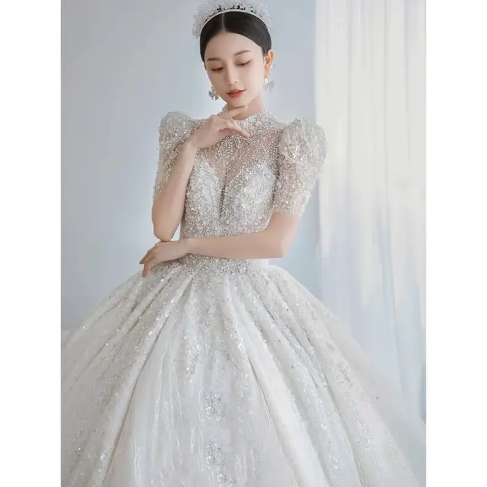 Robe de mariée princesse française