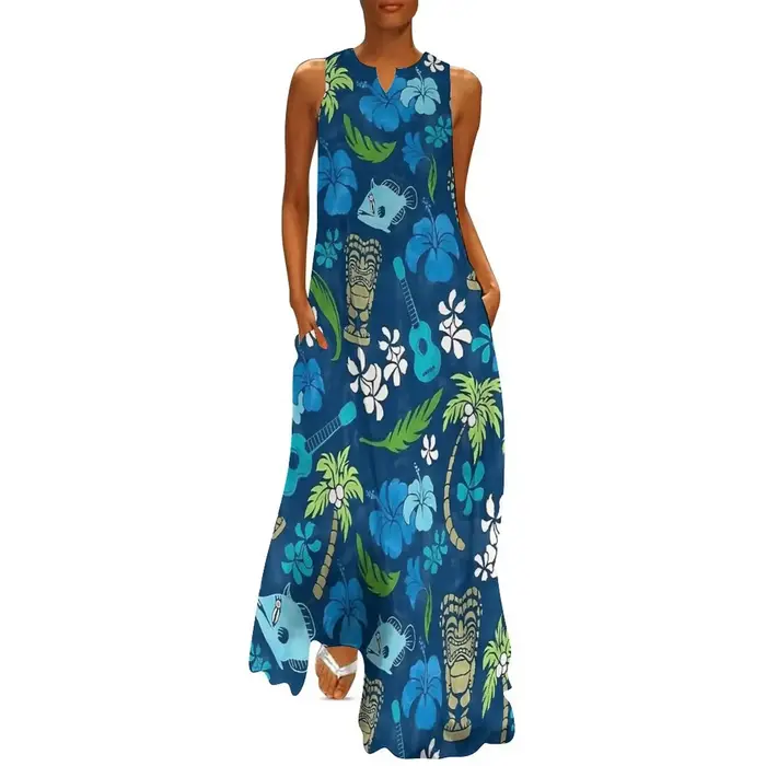 Robe hawaïenne d'été pour femmes