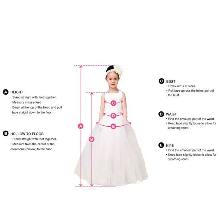 Robe de demoiselle d'honneur élégante en polyester avec broderie et dentelle pour enfants et jeunes filles, parfaites pour mariages, baptêmes et premières communions