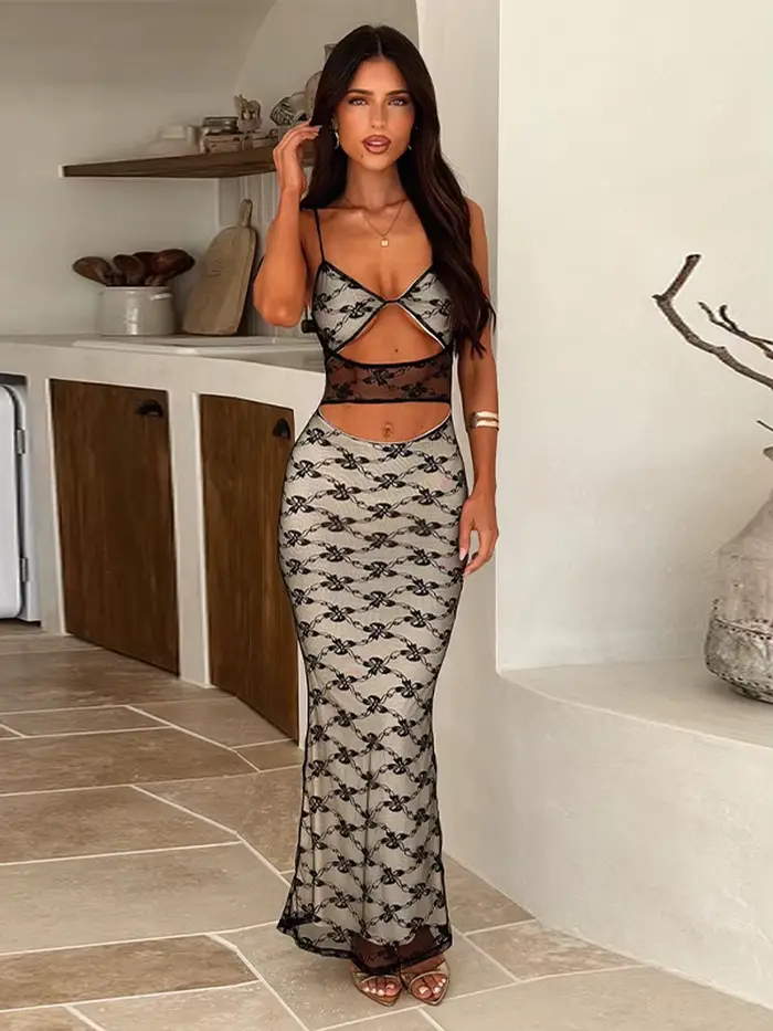 Robe courte en dentelle à manches chauve-souris pour femme, amincissante, style sexy, pour soirées et vacances