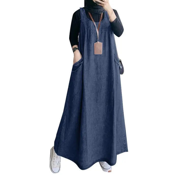 Robe ZANZEA en viscosé décontractée pour femmes, robe de couleur unie, sans manches, idéale pour les occasions estivales et spéciales
