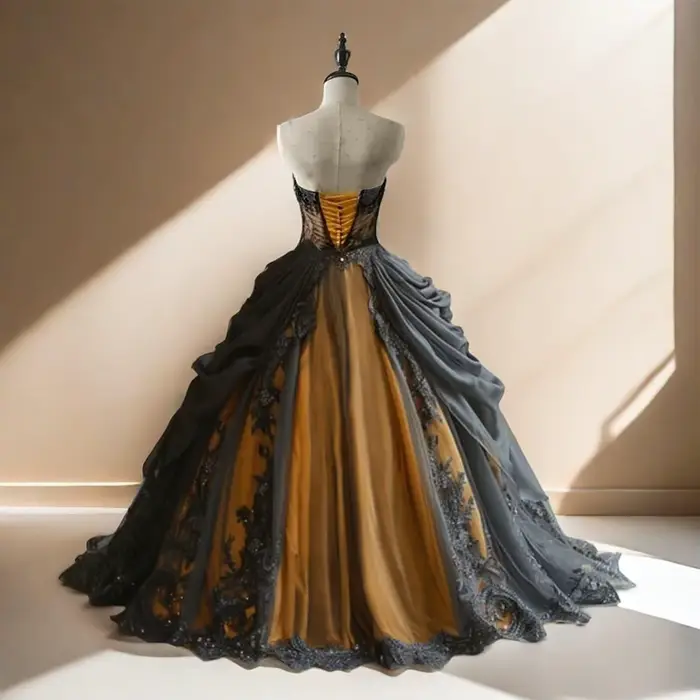 Robes de mariée gothiques pour mariées