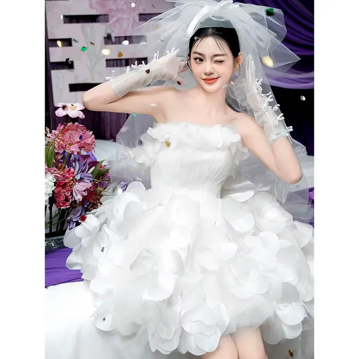 Robe de mariée douce et romantique