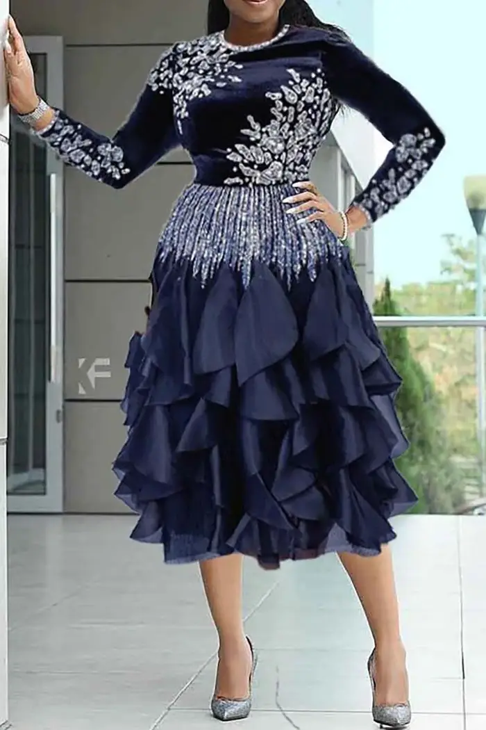 Robes mi-longues pour mère de la mariée