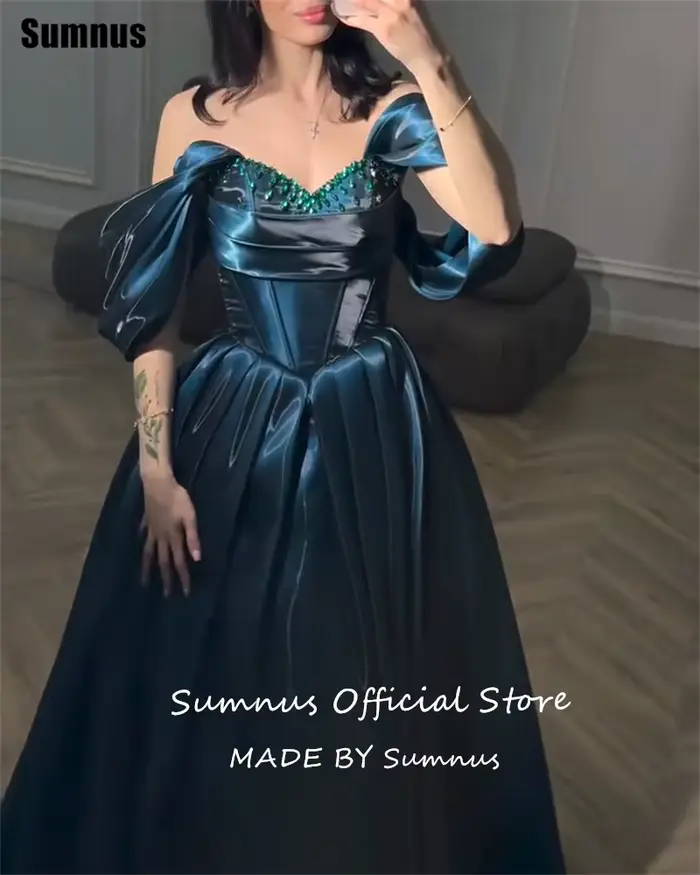 Robes de soirée Sumnus Princess coupe trapèze pour femmes