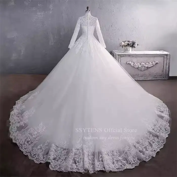 Robes de mariée musulmanes SSYTENS 2027 – Élégante robe