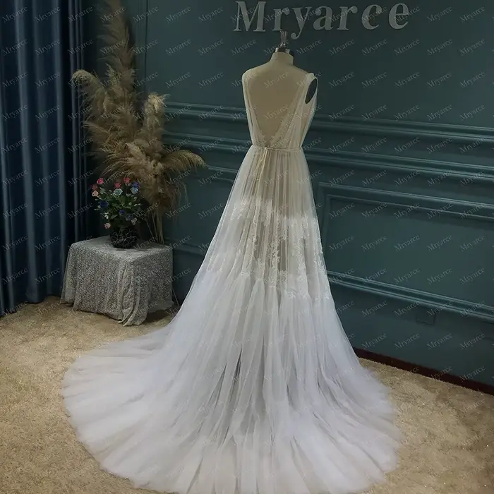 Zelyarce-Robe de mariée bohème chic et flatteuse