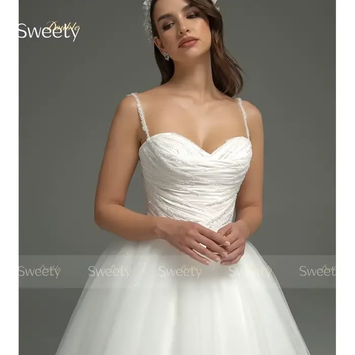 Robe de mariée simple, ligne