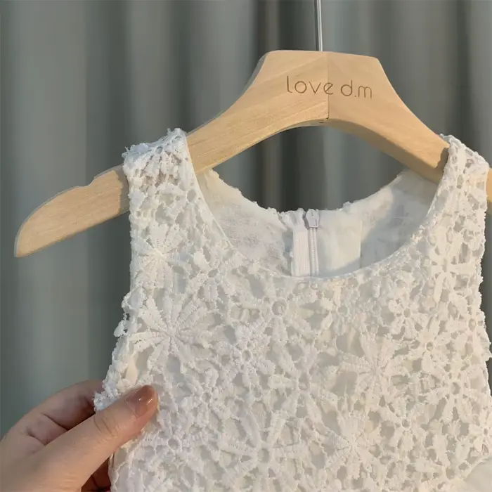 Robe de soirée en dentelle pour filles