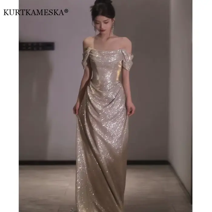 Robe de soirée de forme sirène