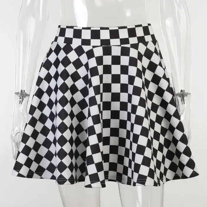 Jupe Sexy taille haute en été
